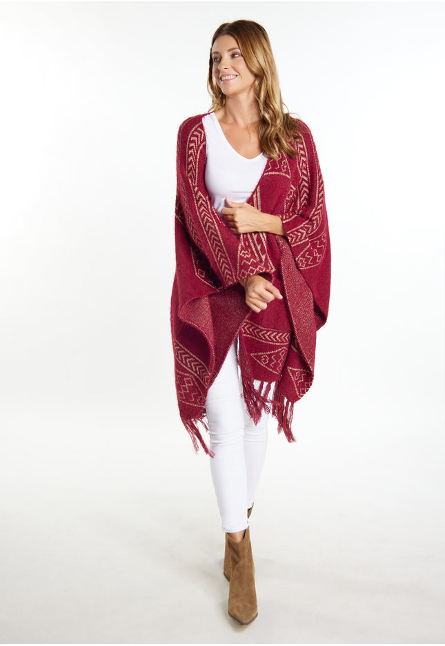 usha FESTIVAL Women's Knit Cape
