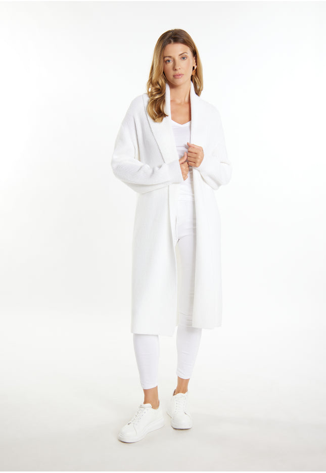 usha WHITE LABEL Women's Long Cardigan