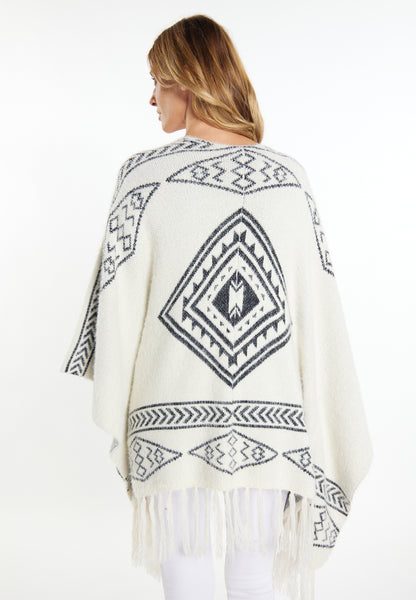 usha FESTIVAL Kobiety Sweter Poncho