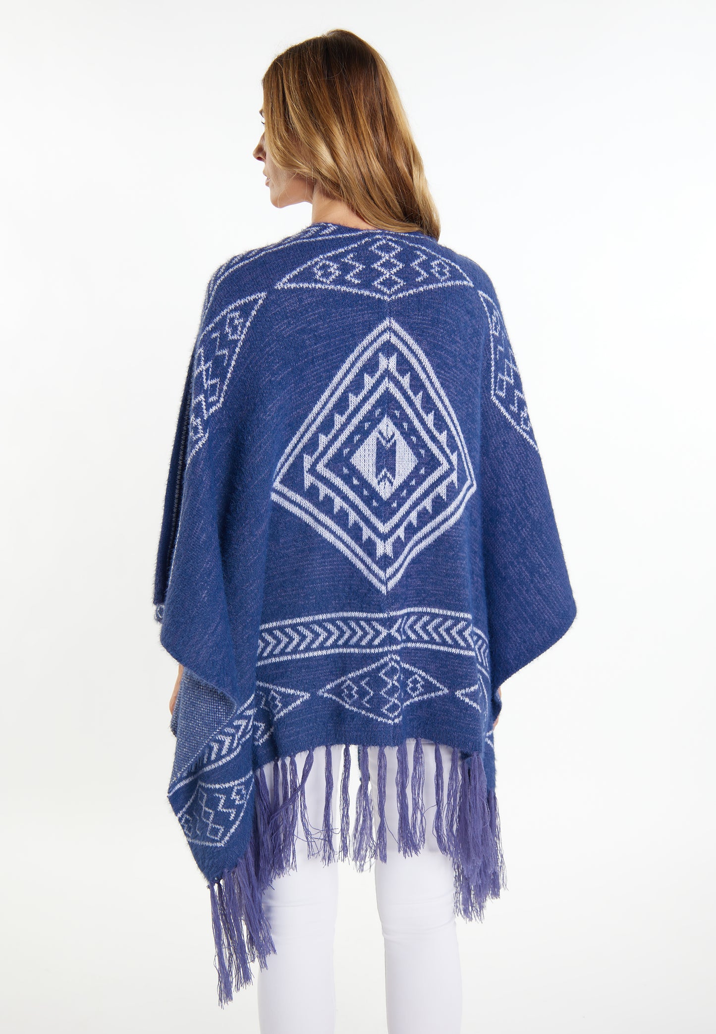 usha FESTIVAL Kobiety Sweter Poncho