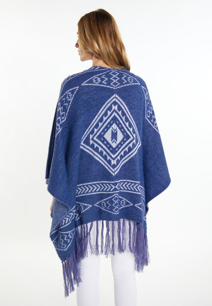 usha FESTIVAL Kobiety Sweter Poncho