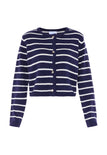 Navy White Stripes
