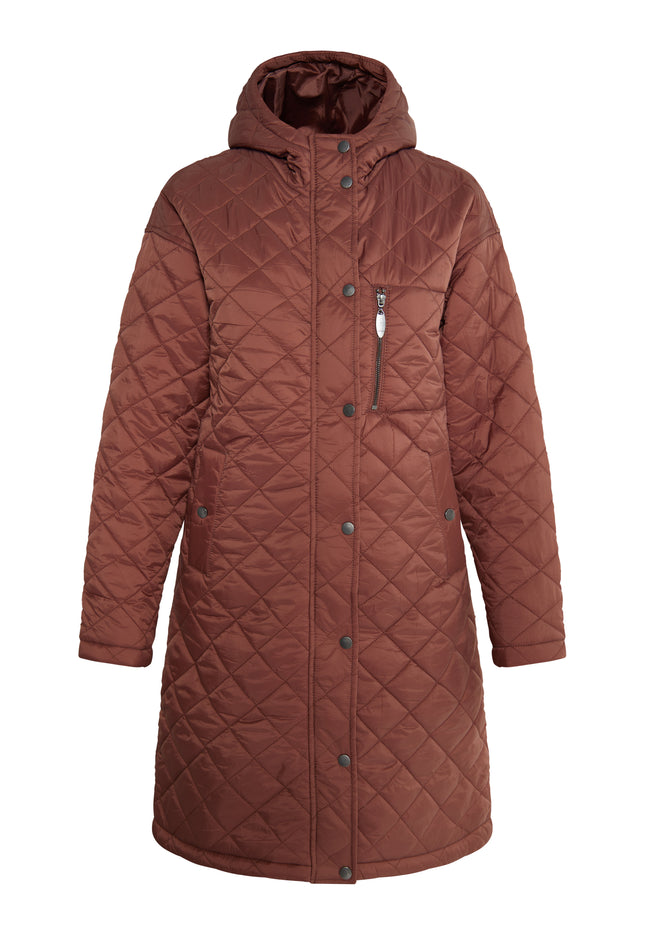usha Women's Ght Quilted Coat