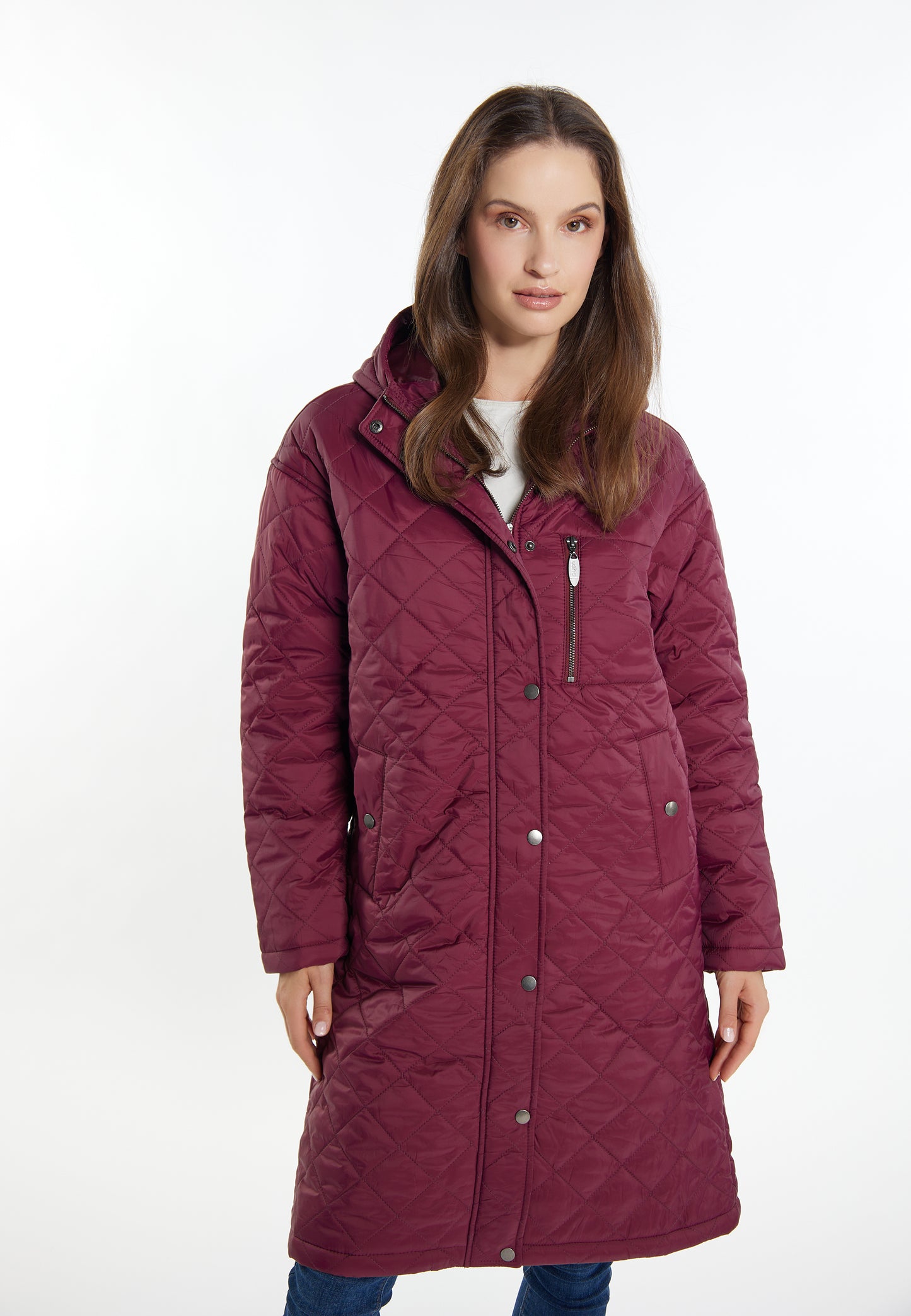 usha Damen Ght Steppmantel