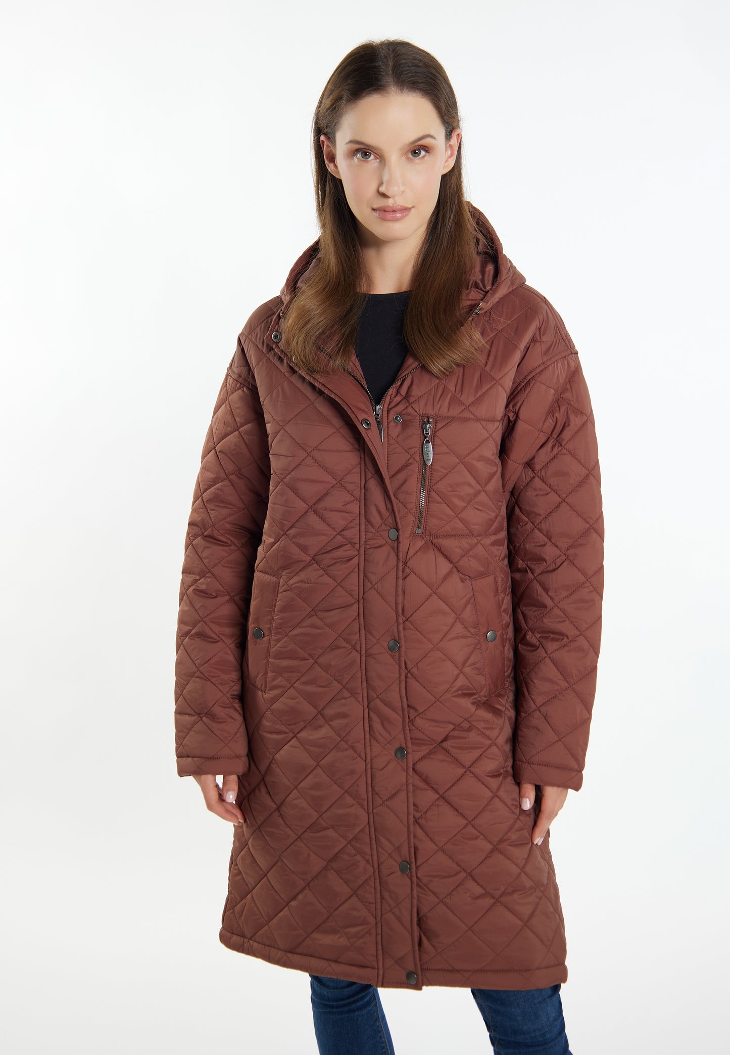 usha Damen Ght Steppmantel