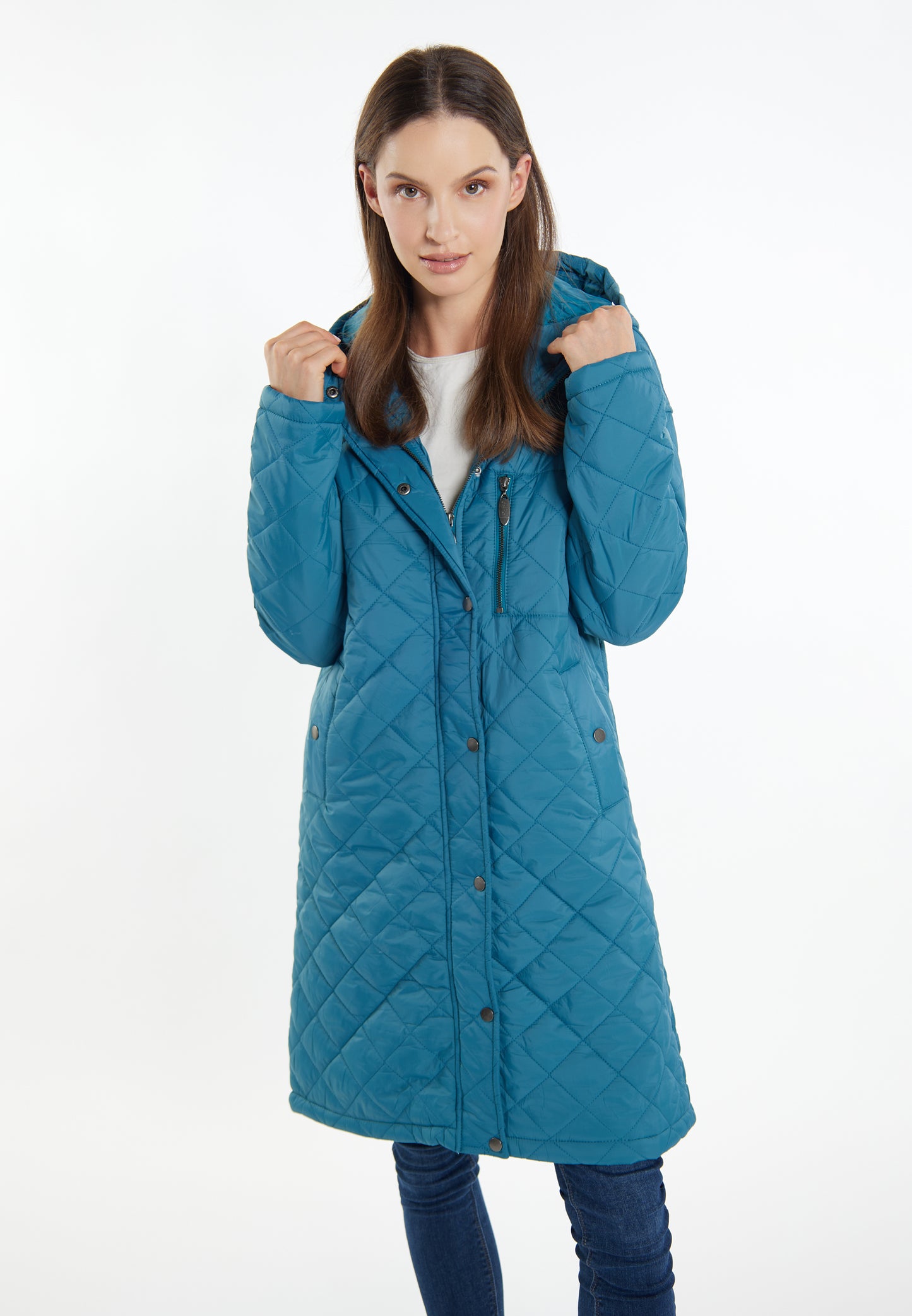 usha Damen Ght Steppmantel