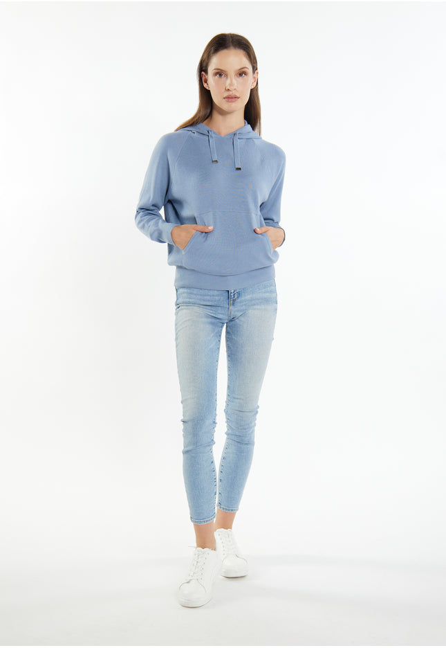 usha BLUE LABEL Women's Knit Hoodie