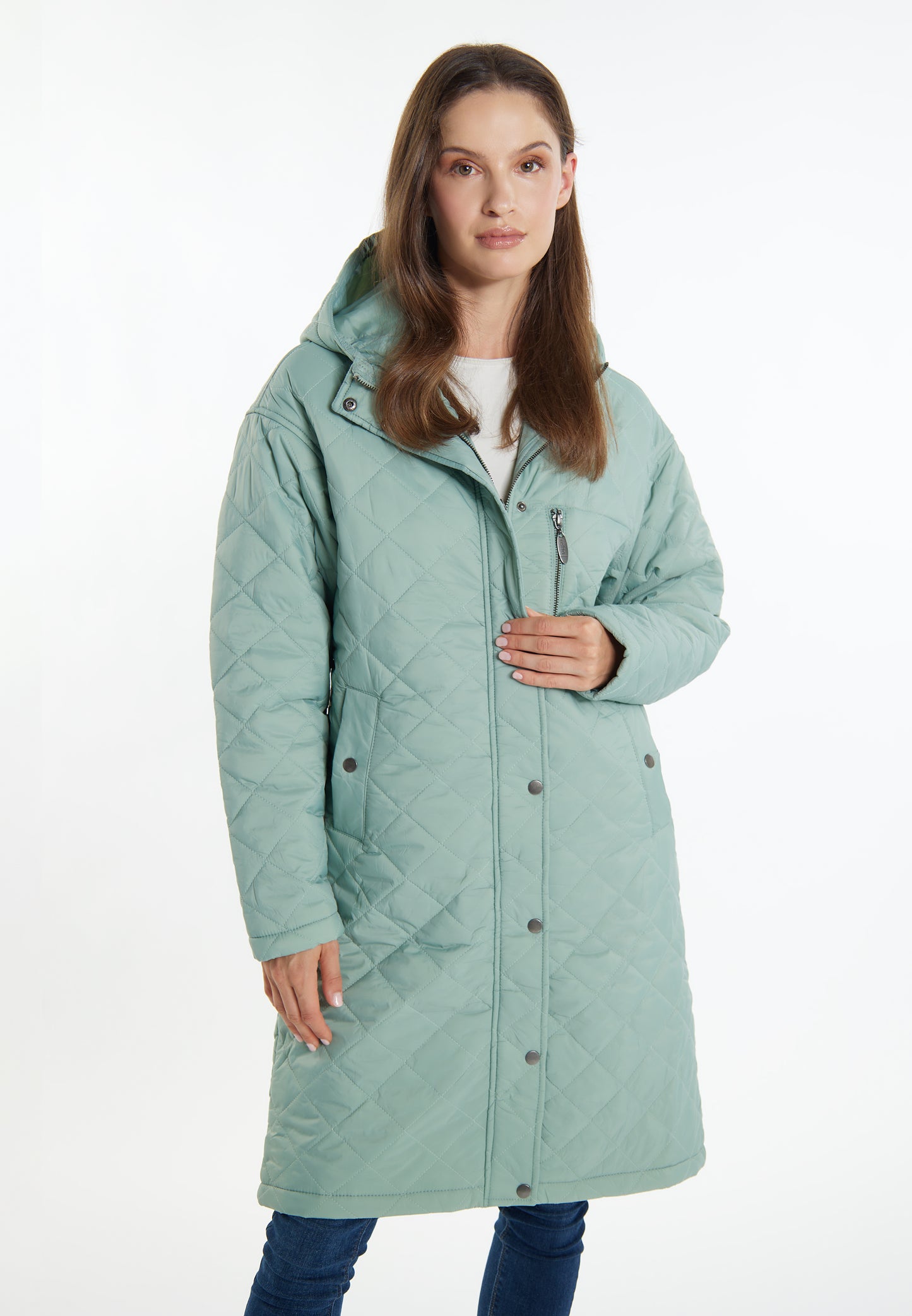 usha Damen Ght Steppmantel