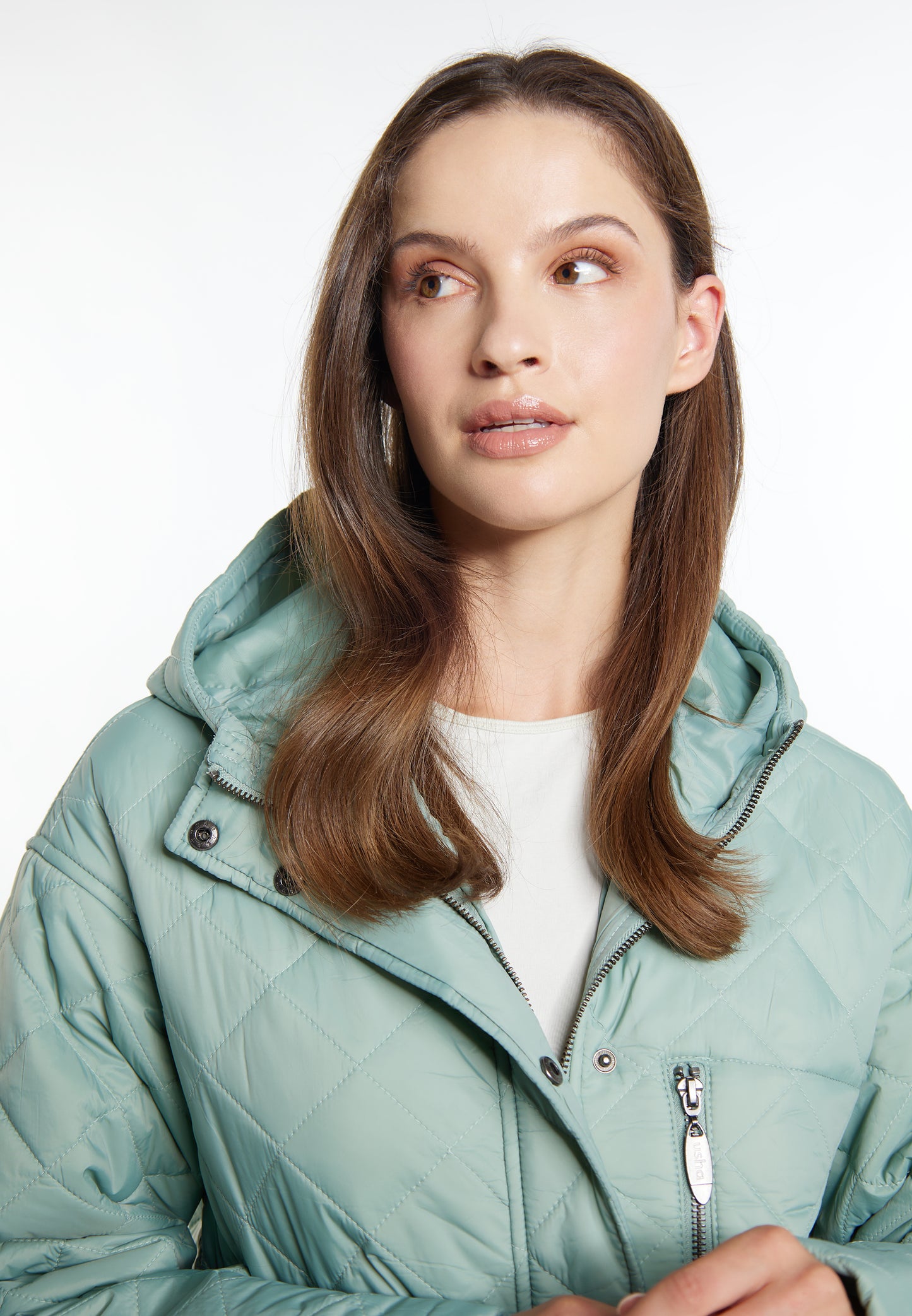 usha Damen Ght Steppmantel