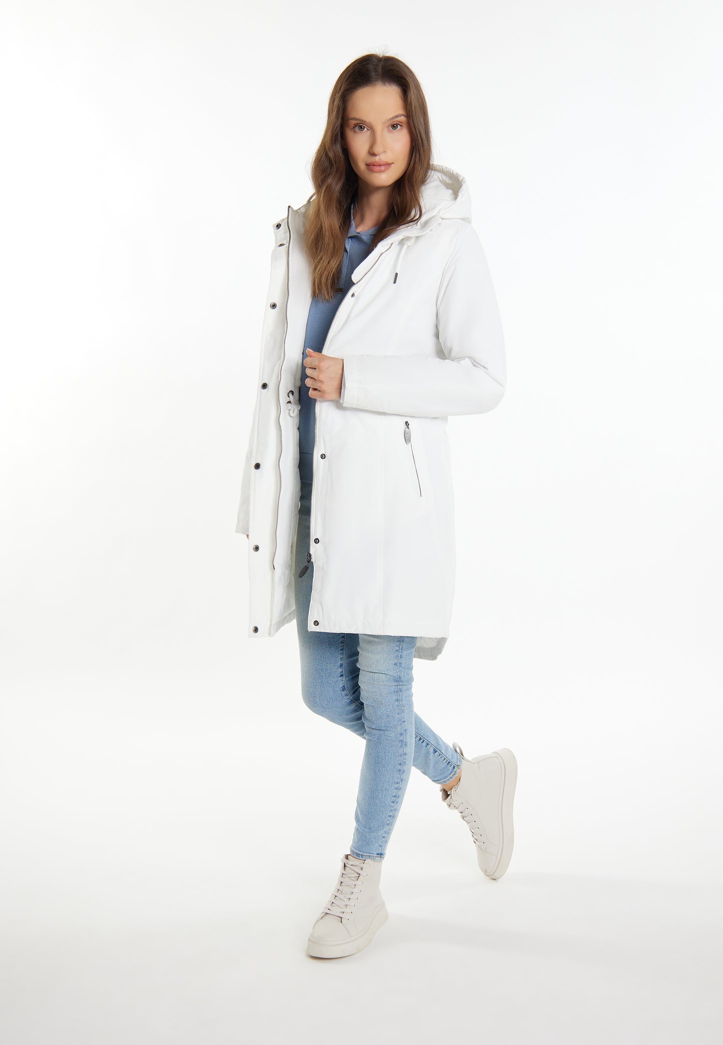 usha BLUE LABEL Women's Padded Short Coat