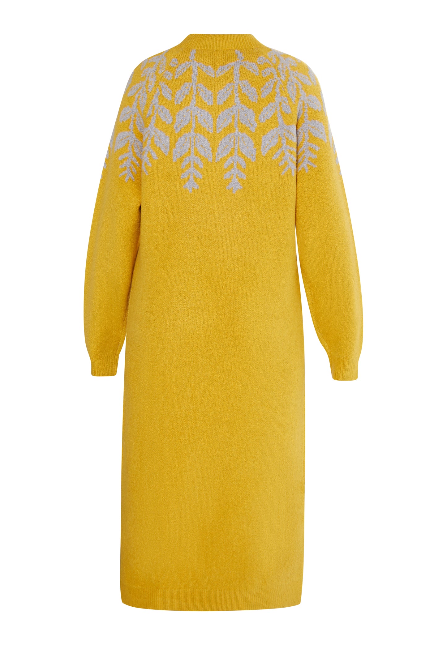 usha Damen Maxi Strick Kleid
