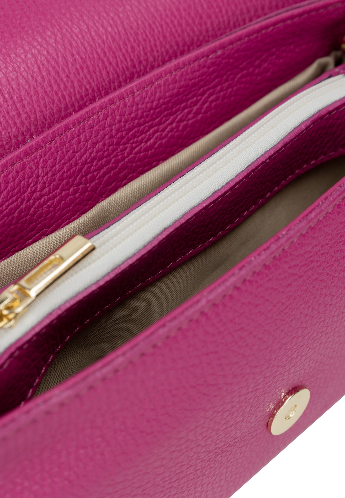 usha Damen Leder Schultertasche