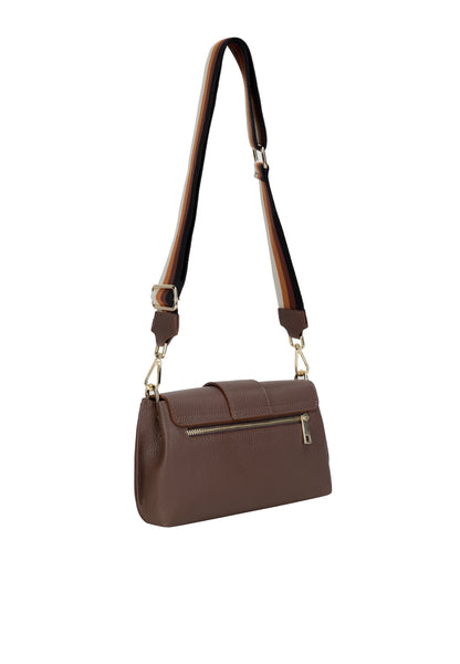 usha Damen Leder Schultertasche