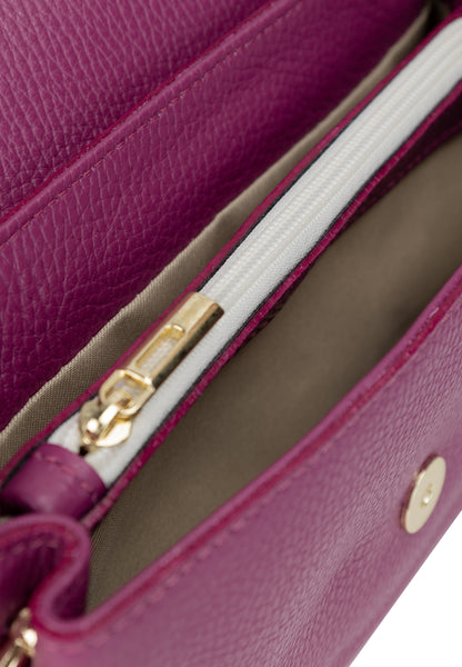 usha Damen Leder Schultertasche