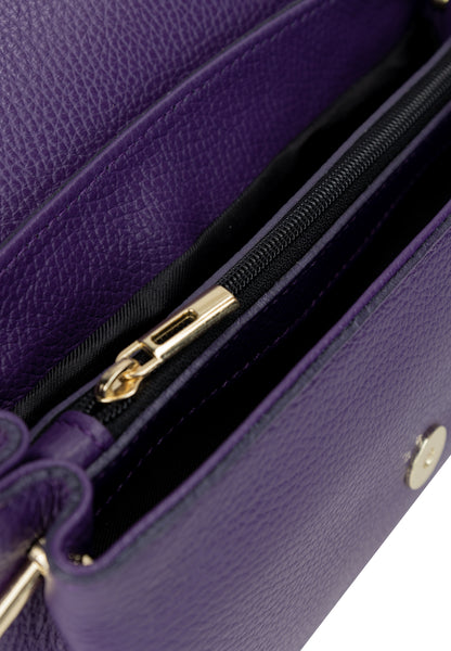 usha Damen Leder Schultertasche