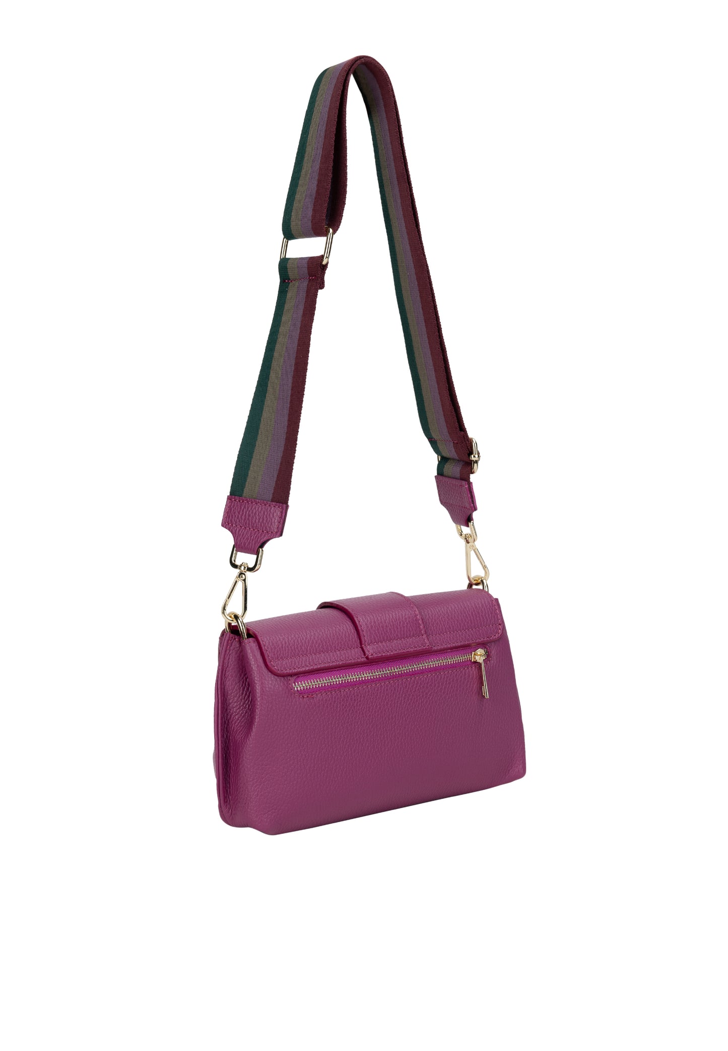 usha Damen Leder Schultertasche