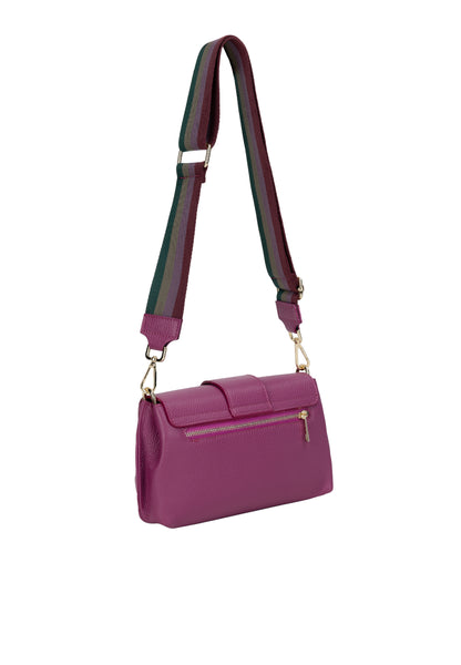 usha Damen Leder Schultertasche