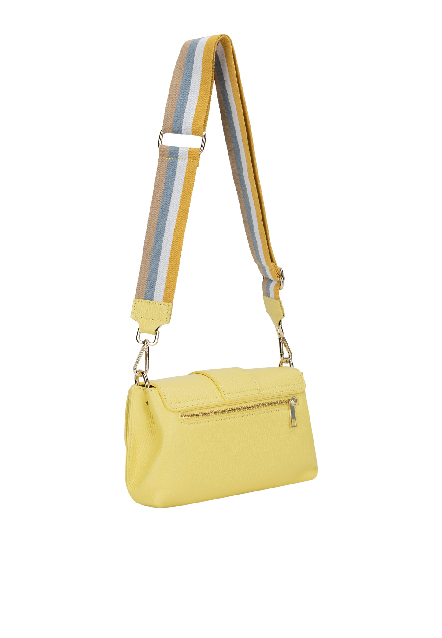 usha Damen Leder Schultertasche
