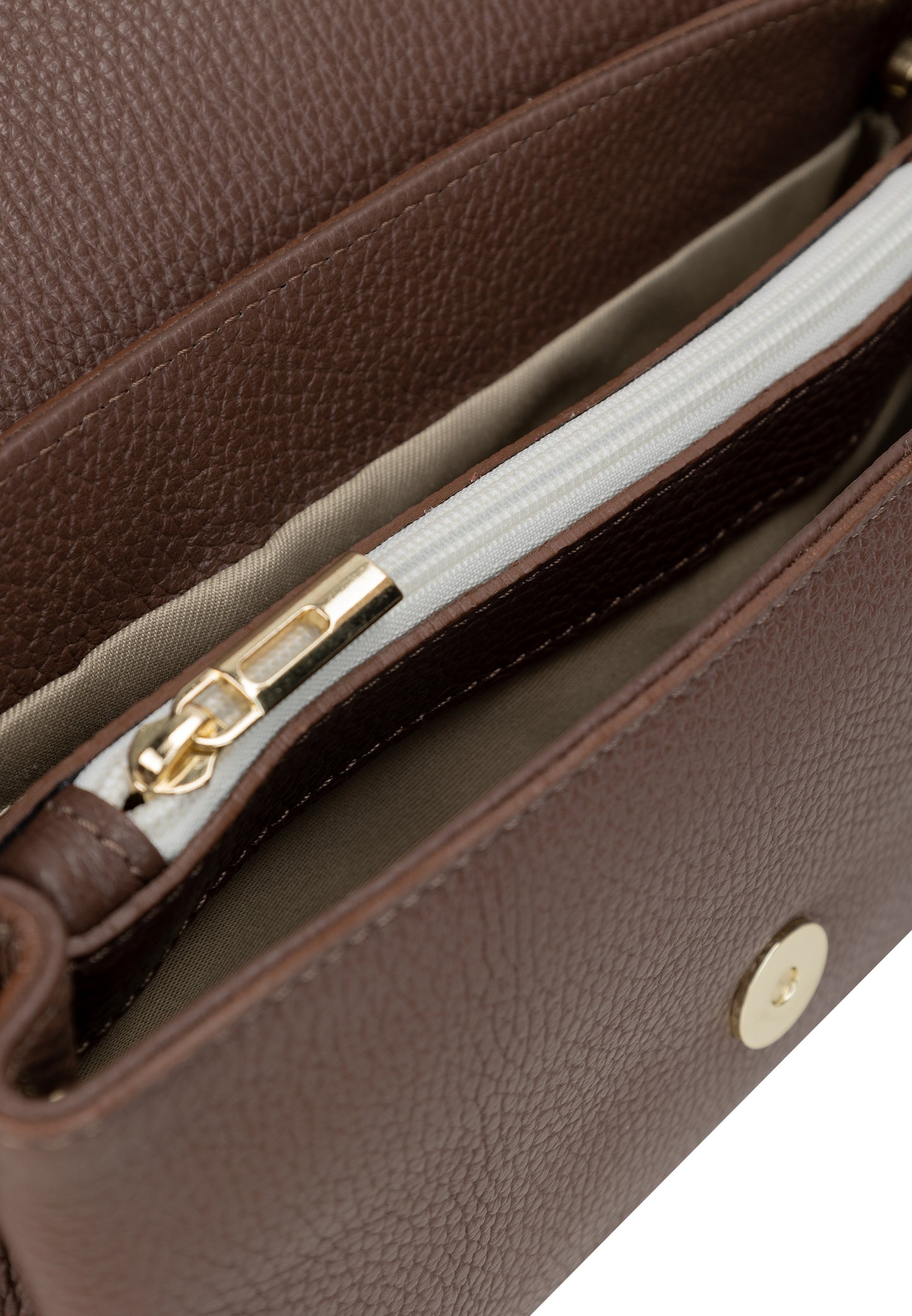 usha Damen Leder Schultertasche