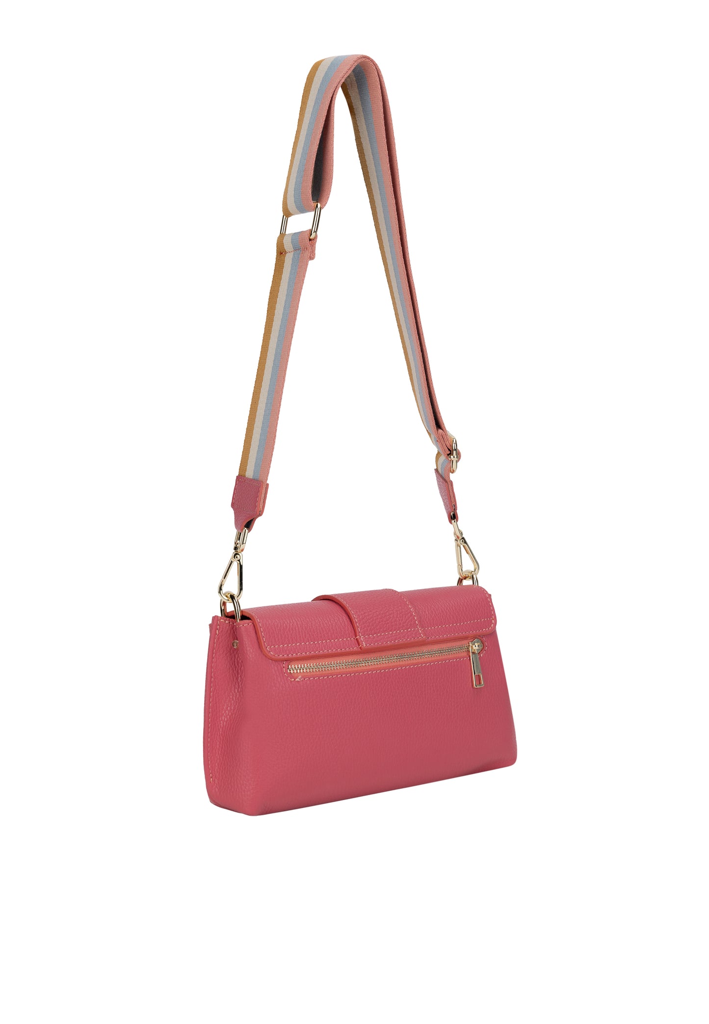 usha Damen Leder Schultertasche
