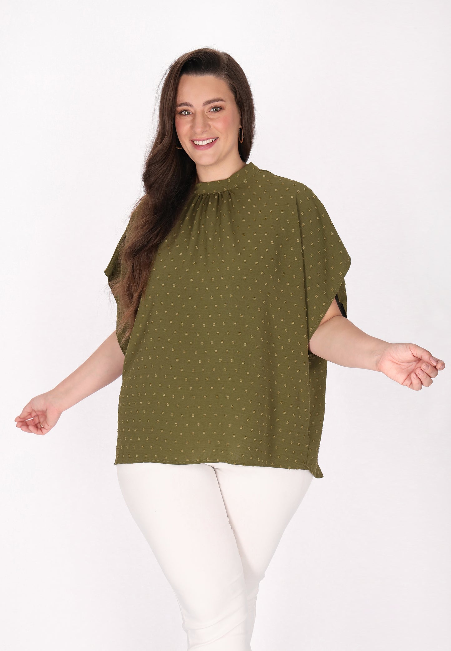 usha Damen Plus Size Bluse