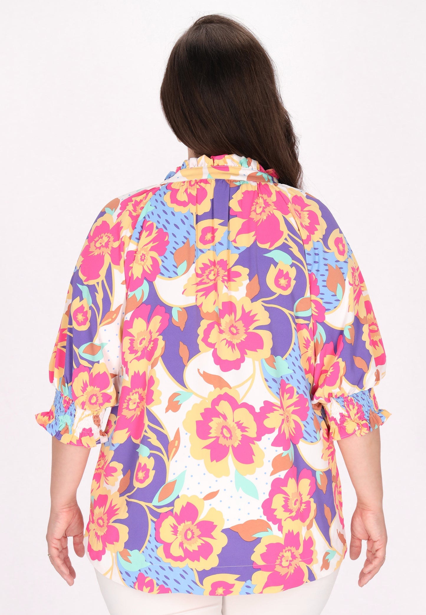 usha Women's Plus Size Blouse