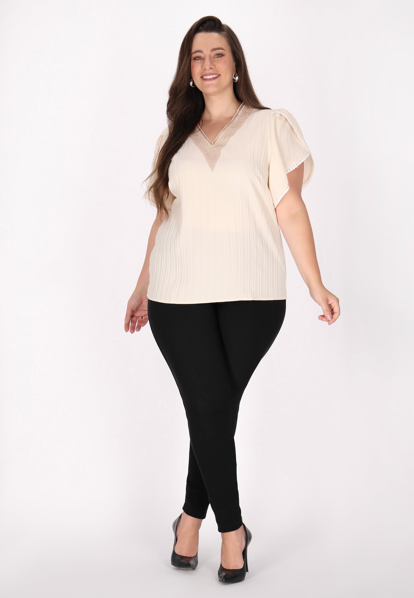 usha FESTIVAL Kobiety Bluzka Plus Size