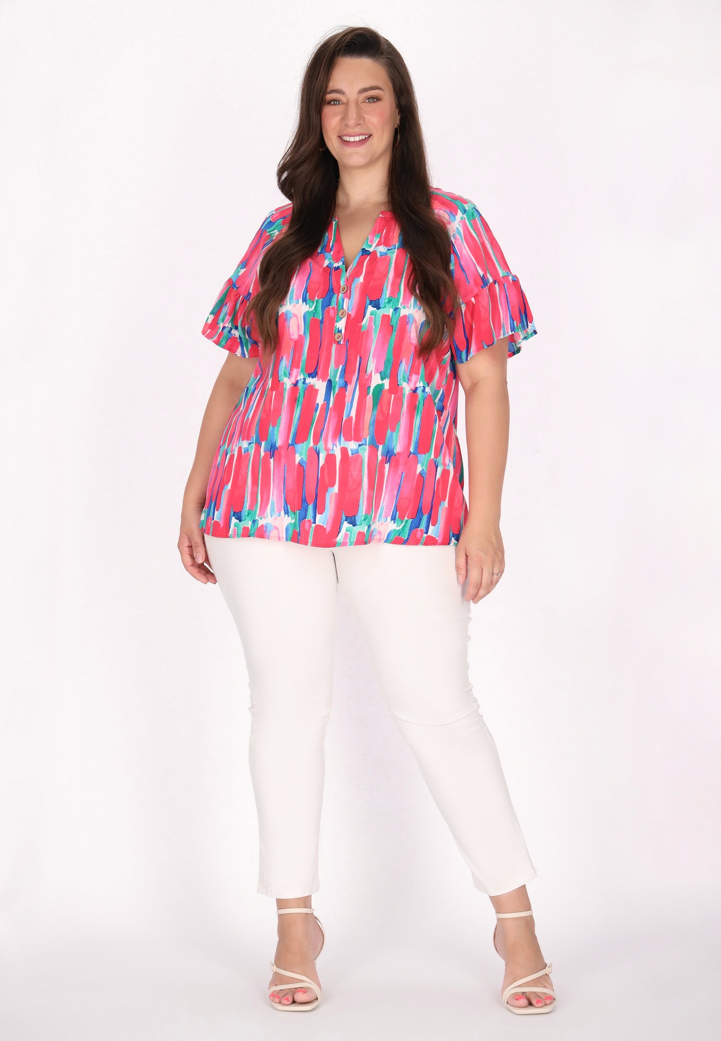 usha FESTIVAL Kobiety Bluzka Plus Size