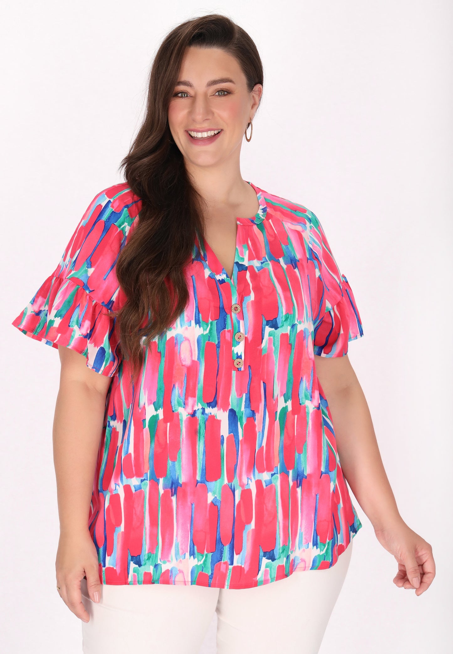 usha FESTIVAL Kobiety Bluzka Plus Size