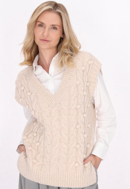 usha WHITE LABEL Kobiety sweter kamizelka