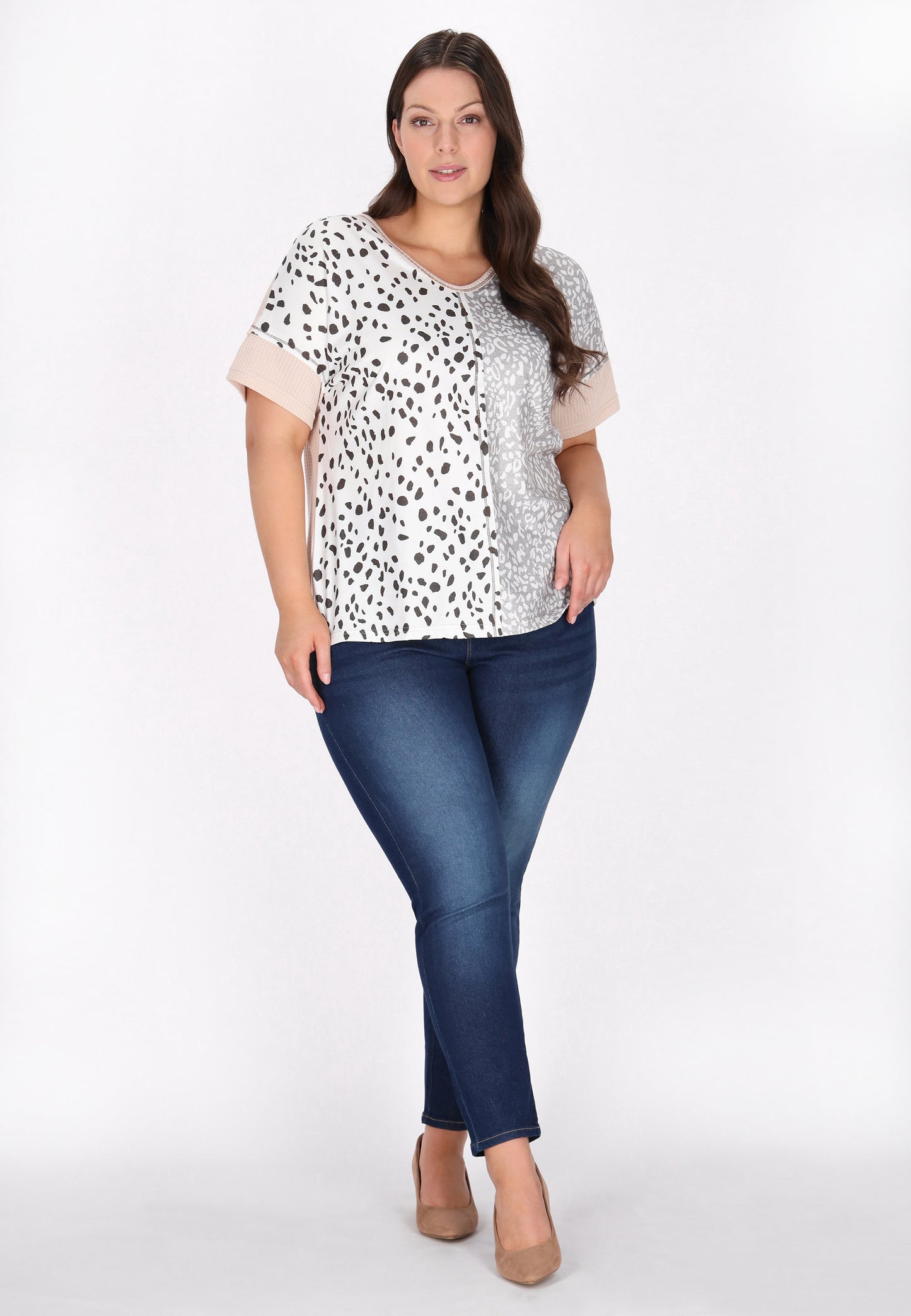usha Women's Plus Size Blouse