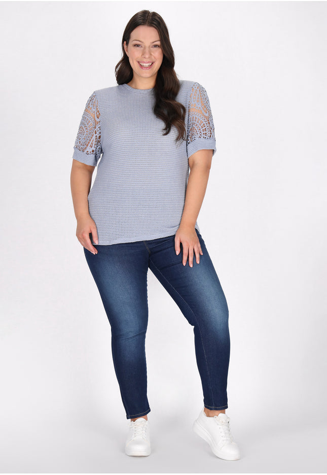 usha Damen Plus Size Bluse
