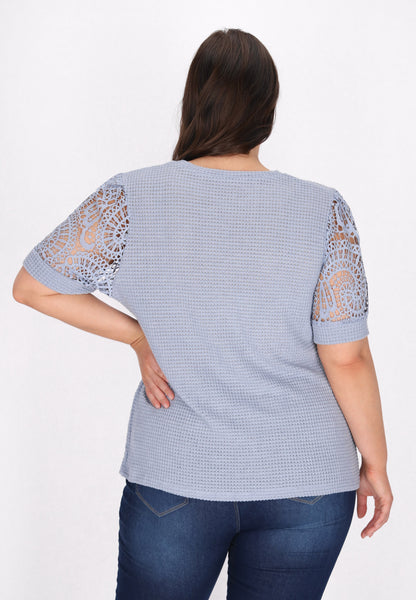 usha Damen Plus Size Bluse