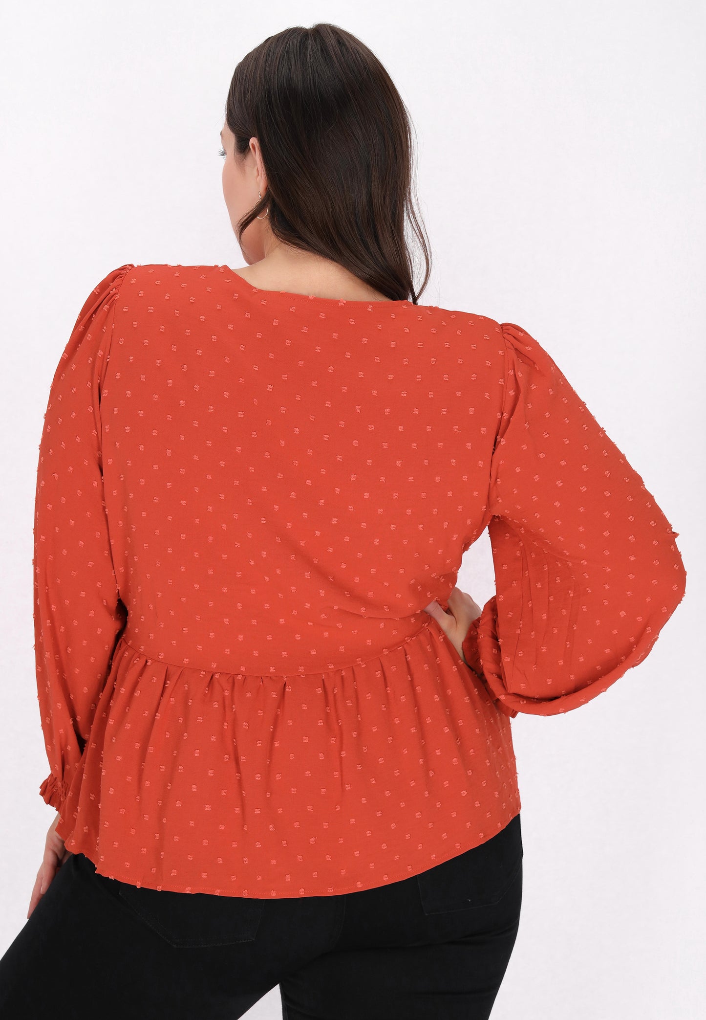 usha Women's Plus Size Blouse