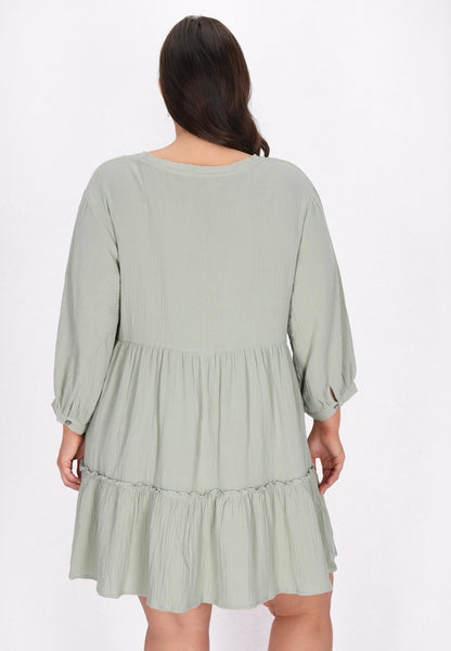 usha Damen Plus Size Kleid