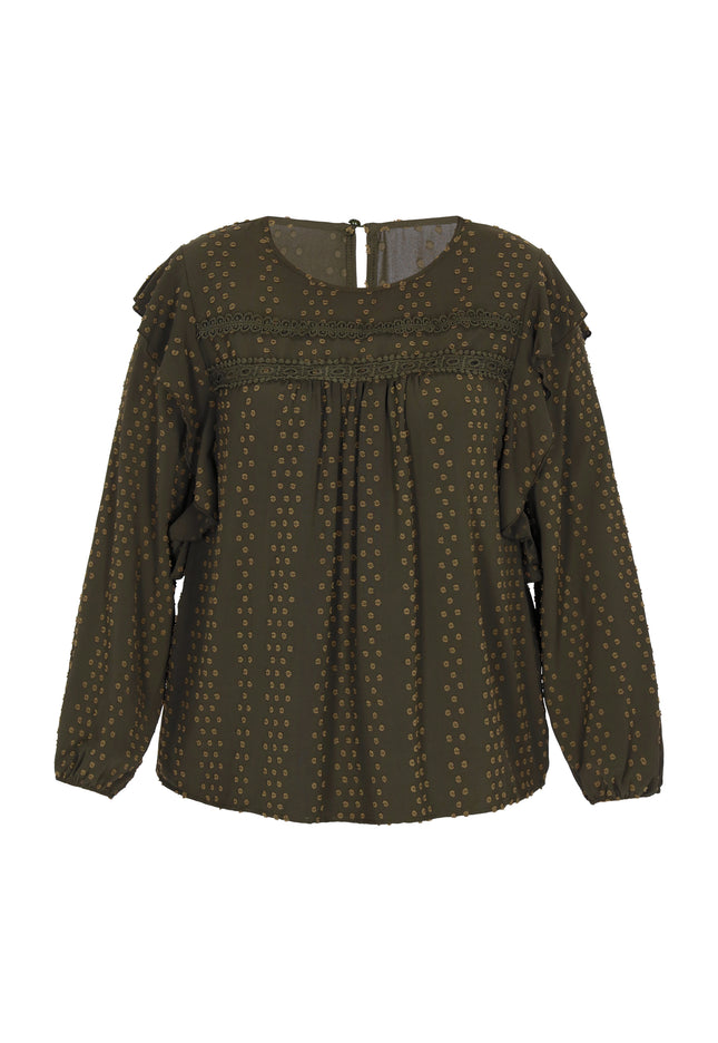 usha Women's Plus Size Blouse