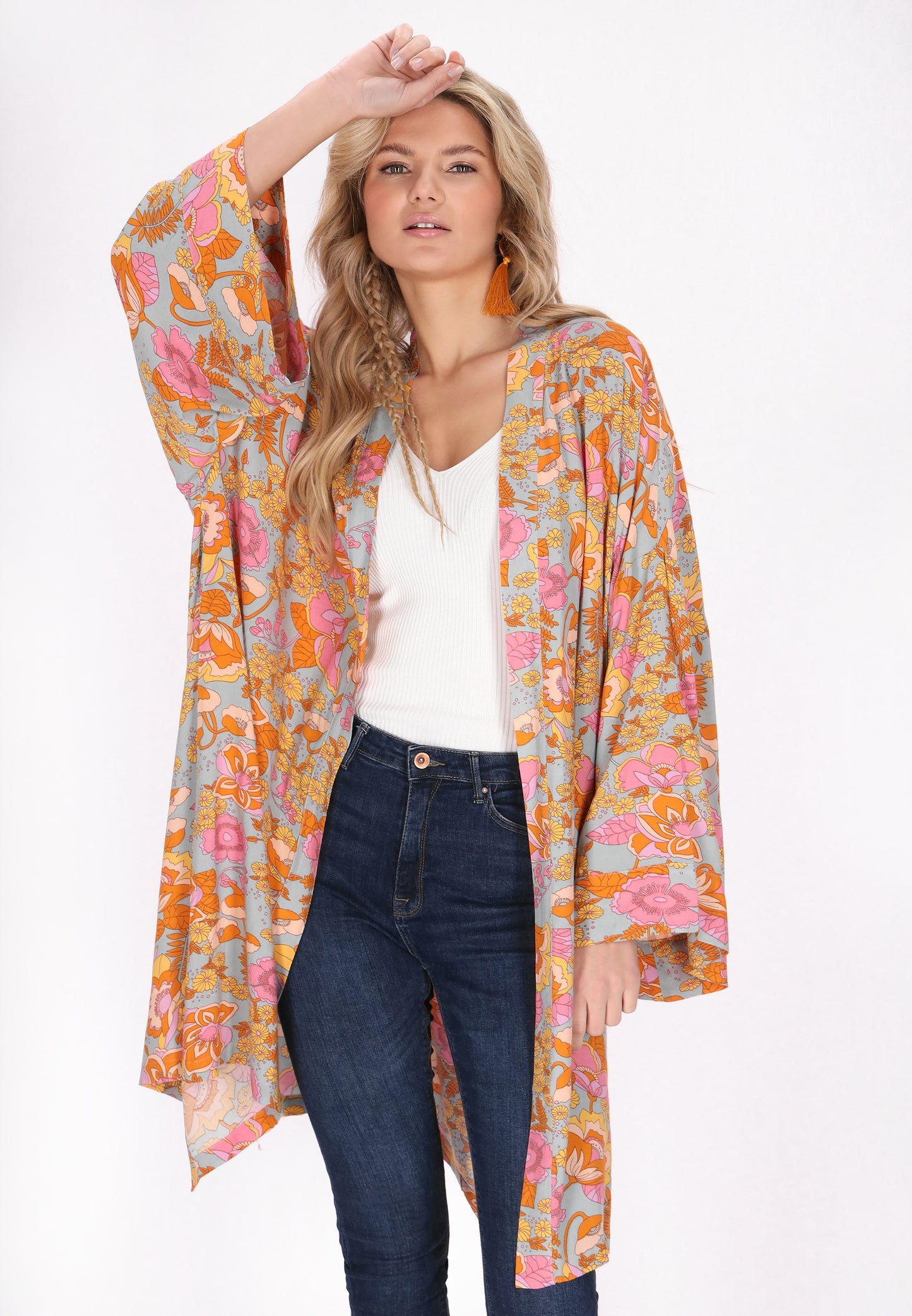 usha FESTIVAL Kobiety Kimono