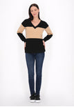 Beige Black