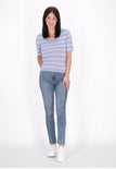 Helles Blau Offwhite