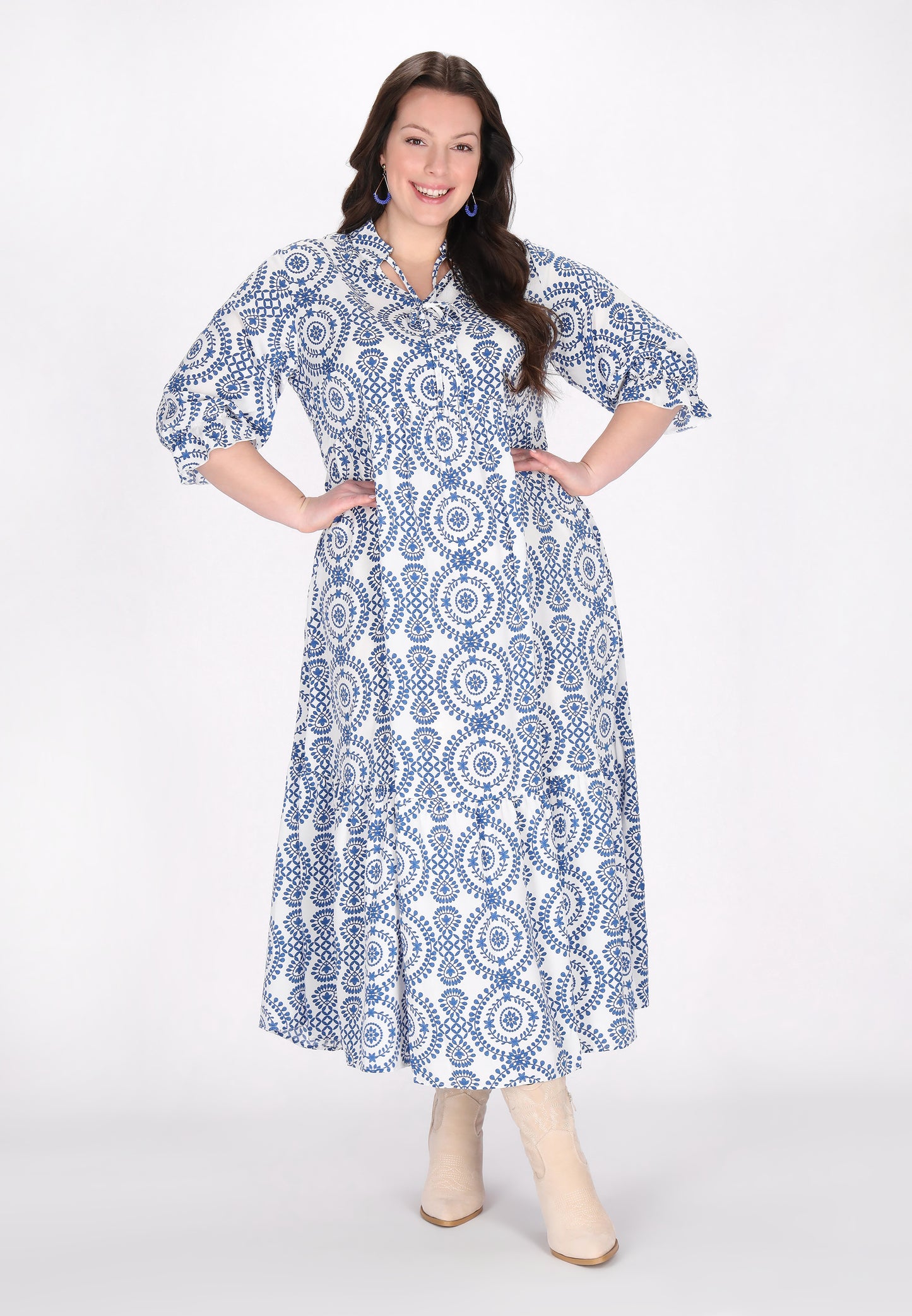 usha FESTIVAL Kobiety's Plus Size Sukienka'