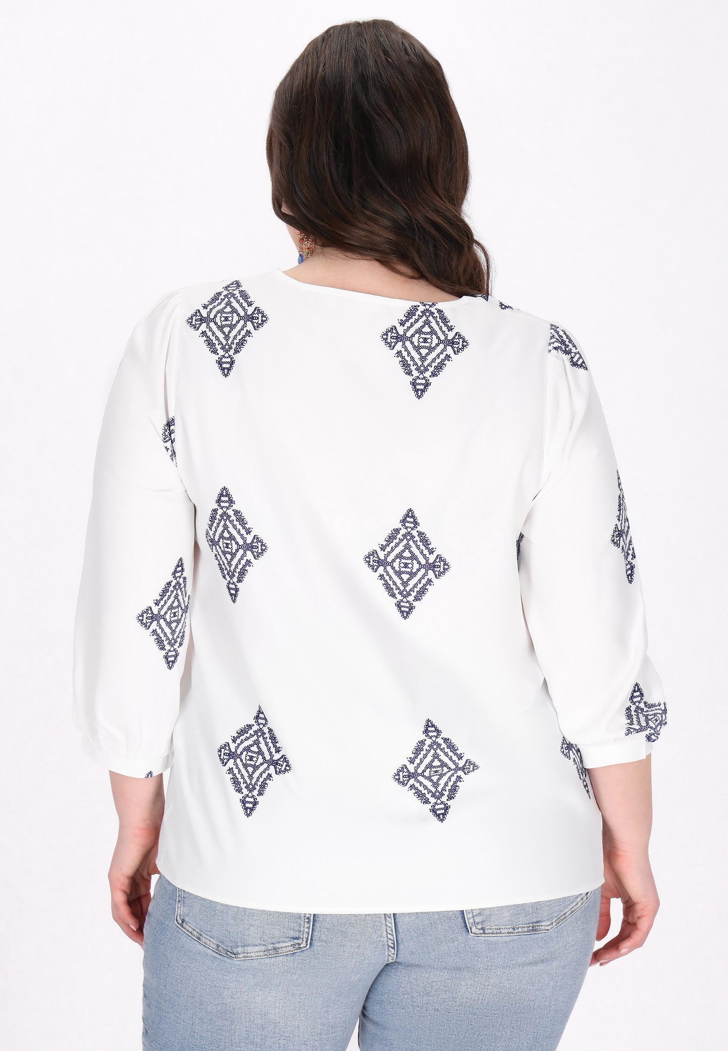 usha FESTIVAL Kobiety Bluzka Plus Size