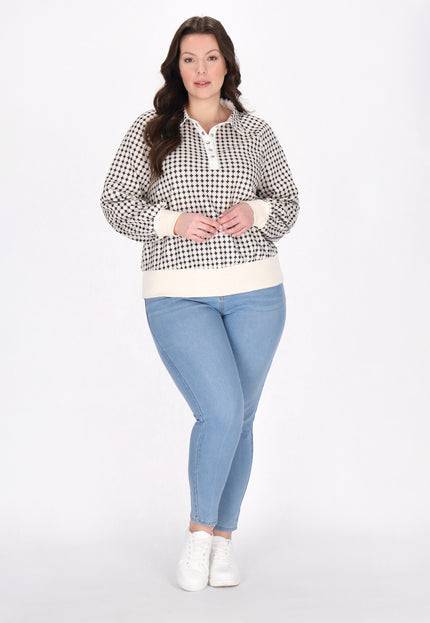 usha BLUE LABEL Kobiety Plus Size Bluza