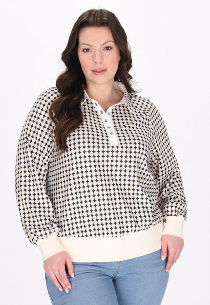 usha BLUE LABEL Kobiety Plus Size Bluza