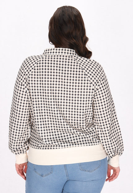 usha BLUE LABEL Kobiety Plus Size Bluza