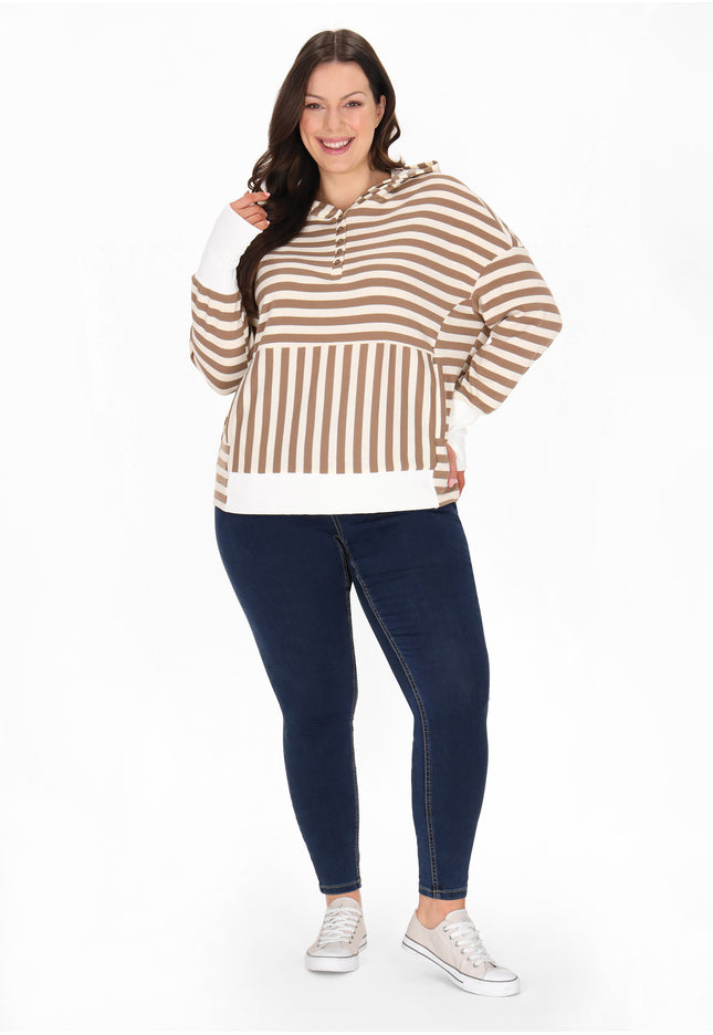 usha PLUS SIZE Women's Plus Size Hoodie Usha Plus Size