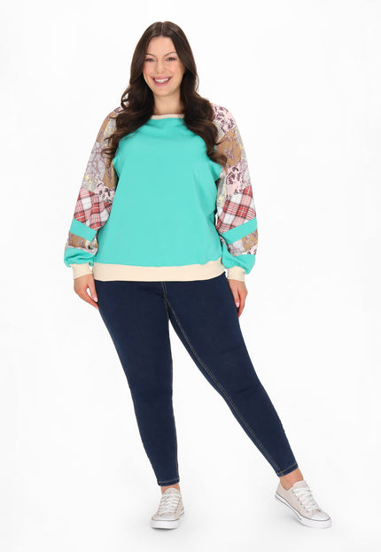 usha BLUE LABEL Kobiety bluza plus size