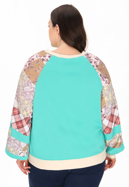 usha BLUE LABEL Kobiety bluza plus size