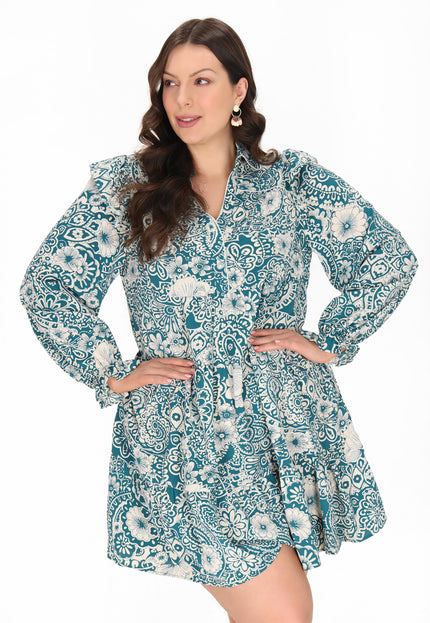 usha Damen Plus Size Kleid
