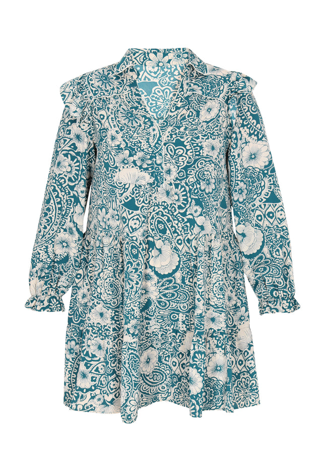usha Damen Plus Size Kleid