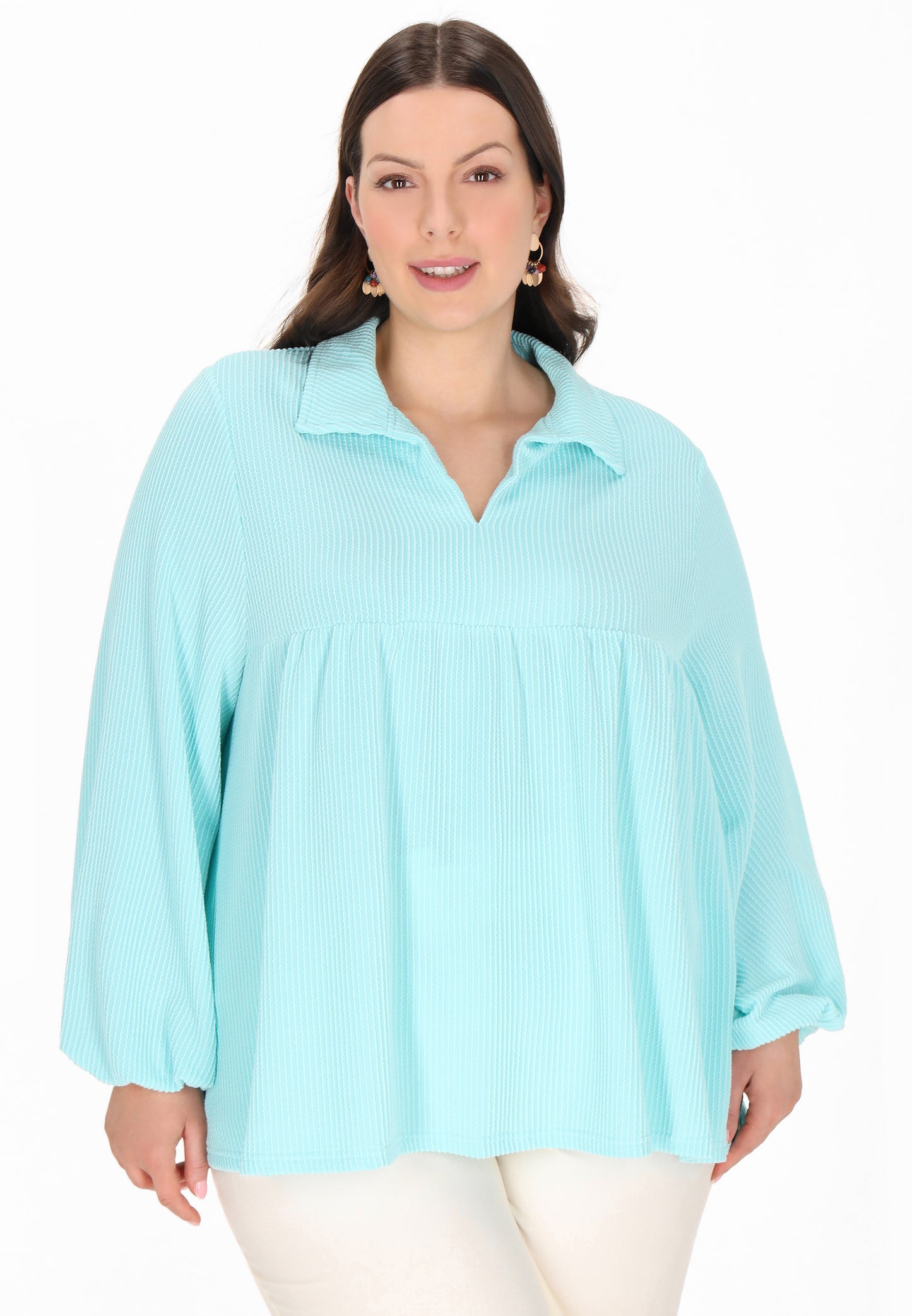 usha PLUS SIZE Women's Plus Size Blouse Usha Plus Size